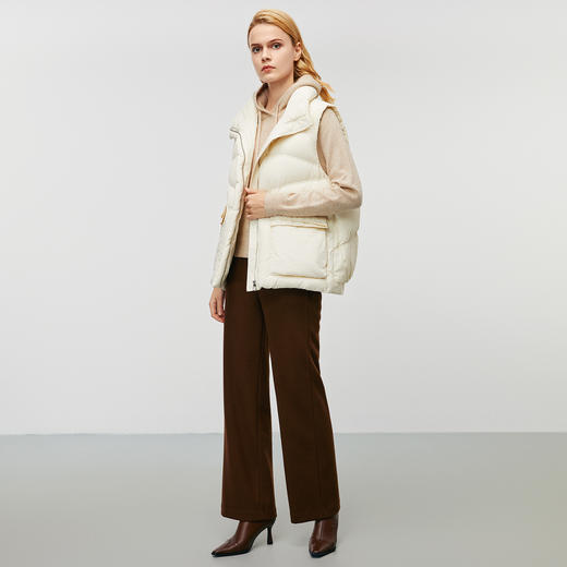 EITIE爱特爱时尚百搭立领无袖羽绒马甲外套冬季新款7911601 商品图3