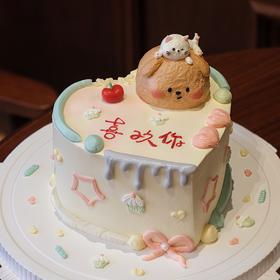 【猫猫扒狗狗】创意热卖-创意蛋糕