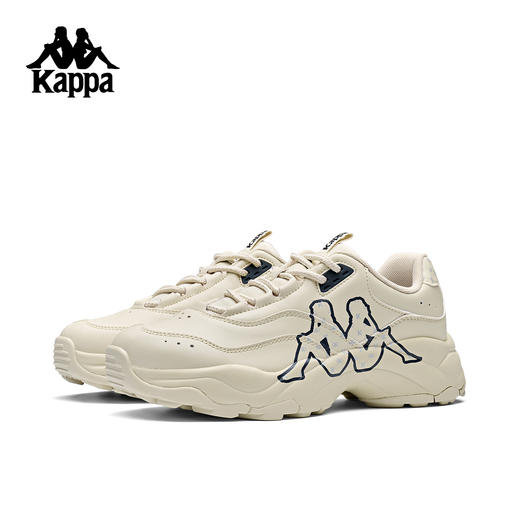Kappa 老爹鞋女2025新款复古跑步鞋男女厚底休闲运动鞋K0FZ5MC30 商品图1