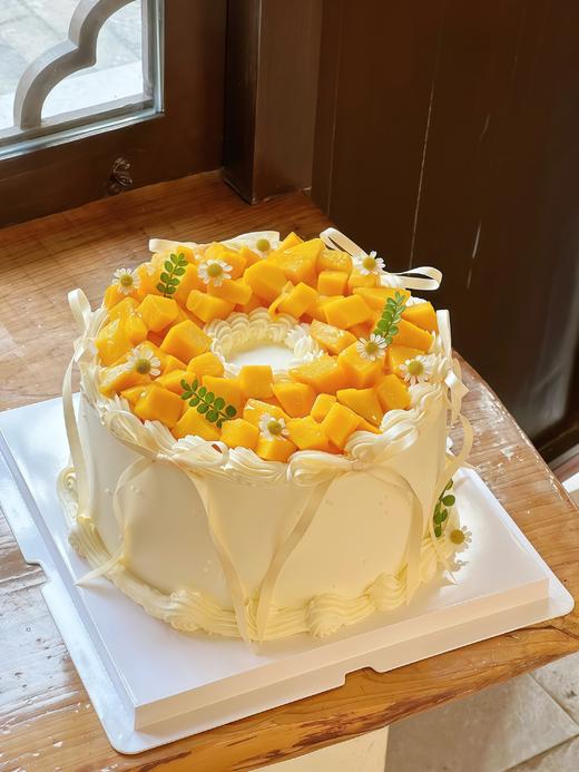 【椰香芒芒】鲜果奶油蛋糕 商品图0