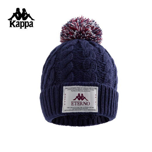 Kappa 运动帽子男2025新款冬季保暖针织毛线帽女冷帽潮K0FZ8ME18 商品图1