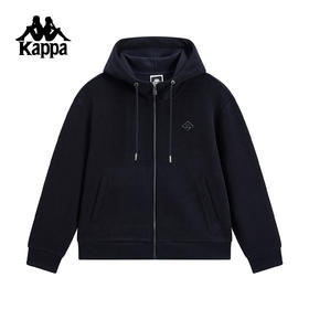 Kappa 运动外套女2025新款秋季连帽休闲针织上衣女潮K0F82MK21