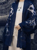 盛唐婧 | 欧根纱剪花纹蓝染围巾 商品缩略图2