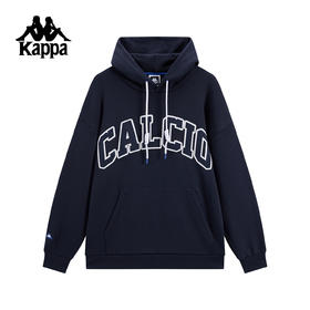 Kappa 运动卫衣男2025新款冬季宽松连帽套头衫休闲上衣KPCJDMT18