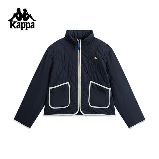 Kappa 2025秋冬新品保暖棉服女内外两穿简约连帽外套KPDJDMM19 商品图2