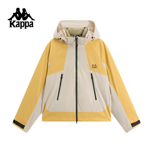Kappa 运动羽绒服女2025新款冬季三防户外连帽保暖外套K0F82YY81 商品图1