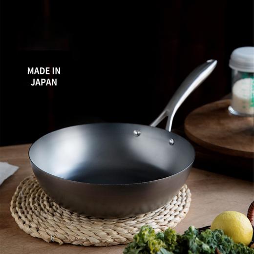 日本制进口VitaCraft铁锅无涂层炒菜锅家用窒化不易锈多功能锅-YHD 商品图9