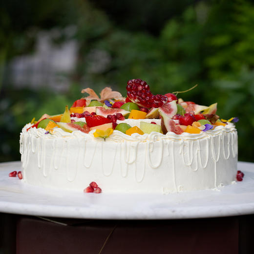 「卓卓高」TableCake｜「十全十美」蜜瓜抹茶味圆桌糕｜何来天生无暇，皆是用心圆满！ 商品图1