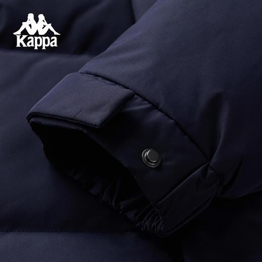 Kappa 运动羽绒服男2025新款冬季女连帽保暖外套防寒服K0FY2YY07 商品图4