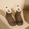 西村名物2025年冬季新款粗高厚底雪地靴百搭短筒女靴休闲舒适毛毛鞋T25DS49401 商品缩略图8