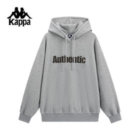 Kappa 运动卫衣女2025新款冬季加绒连帽套头衫休闲上衣K0FY2MT71