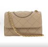 TORY BURCH Fleming 翻盖开合压印徽标 小牛皮 斜挎单肩包 小号 女款 棕色 商品缩略图0