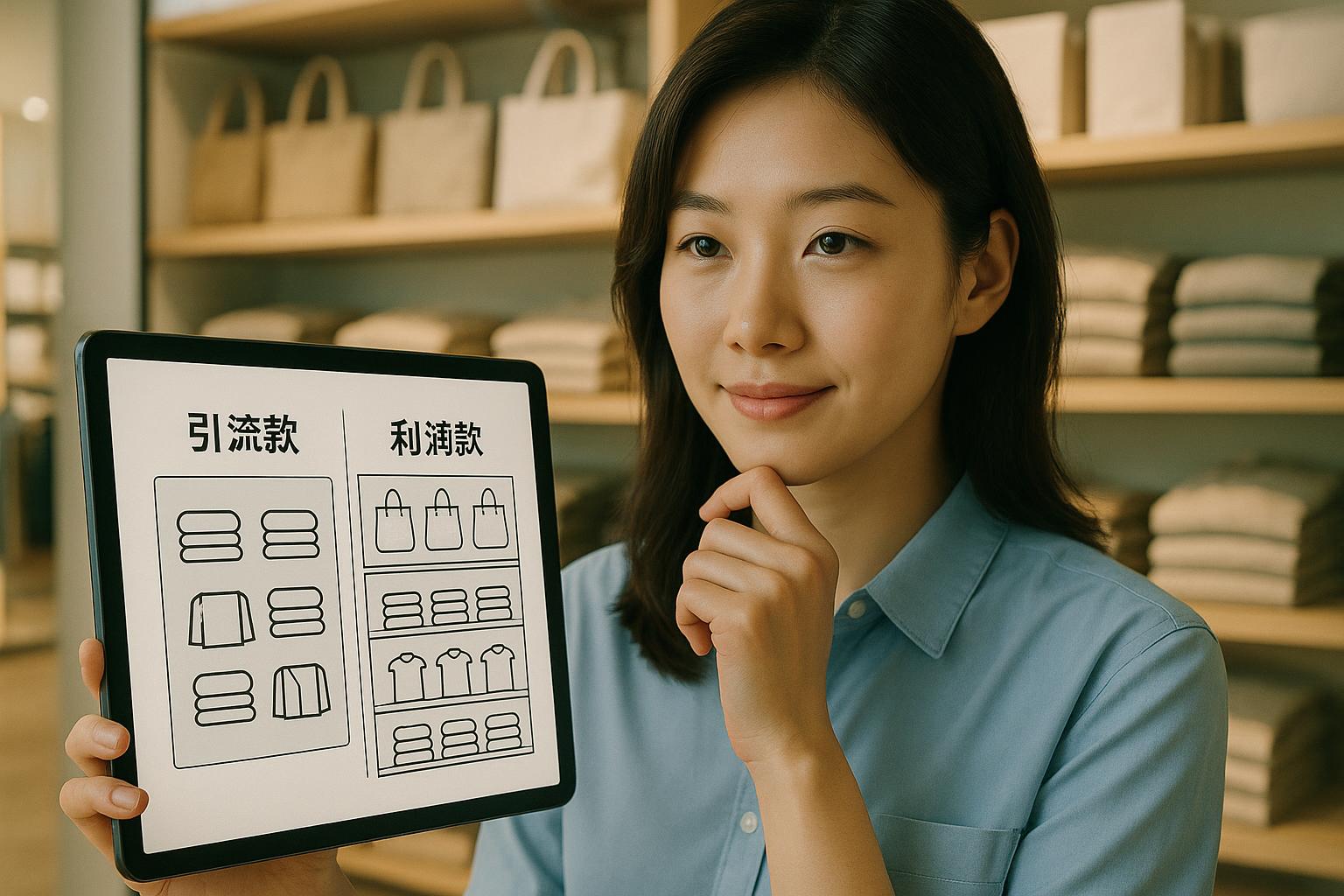 引流款和利潤款怎么組合？店鋪商品結(jié)構(gòu)優(yōu)化策略