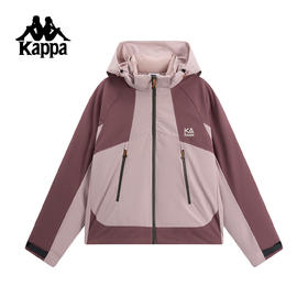 Kappa 运动羽绒服女2025新款冬季三防户外连帽保暖外套K0F82YY81