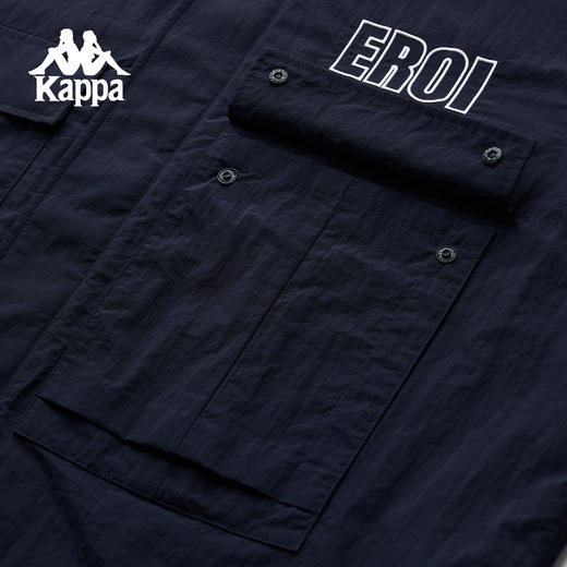 Kappa 运动棉服男2025新款冬季连帽保暖外套防寒两件套K0FY2MM01 商品图3