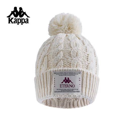 Kappa 运动帽子男2025新款冬季保暖针织毛线帽女冷帽潮K0FZ8ME18 商品图2