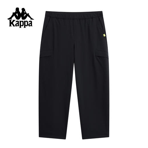 Kappa 运动裤男2025新款秋季休闲长裤女宽松直筒裤子潮K0F72AY71 商品图0