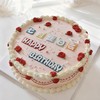 【款L】员工生日会定制奶油蛋糕 商品缩略图0