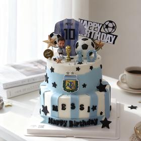 足球 梅西球迷蛋糕