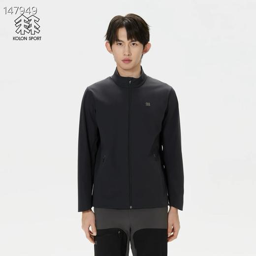 KL小树家男TECHSHELL 3L立领软壳夹克防泼水防风透湿外套 商品图4