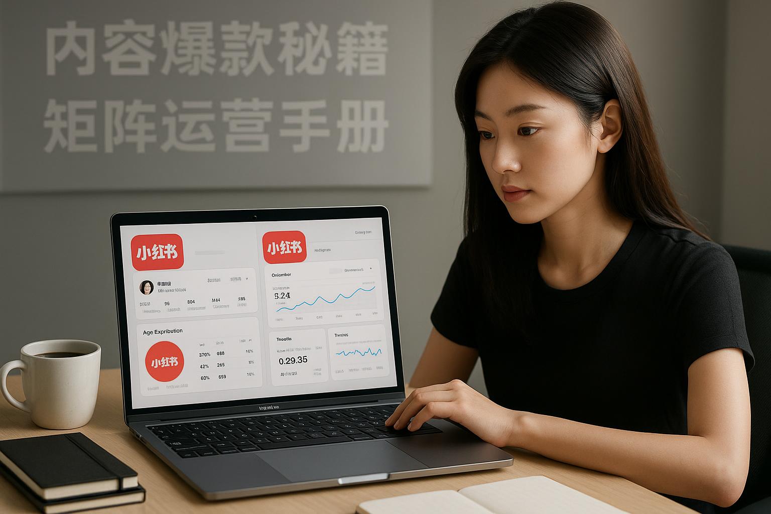 小紅書矩陣運營方法指南：賬號批量布局與流量變現(xiàn)
