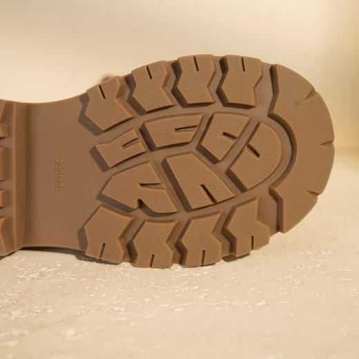 西村名物2025年冬季新款厚底防滑英伦风复古增高爆款马丁靴T25DS49511 商品图11