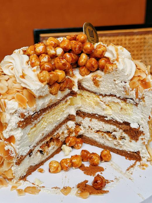 【🔥火爆全网】焦糖杏仁奶油烤布蕾 · 奶油蛋糕 商品图1