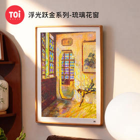TOi图益-潮玩拼图浮光跃金系列-琉璃花窗-1000片-分包款