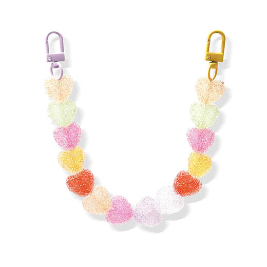 北京仓｜CRYSTAL HAZE-Jelly Heart-多彩爱心 包链［挪威设计师］ 商品图0