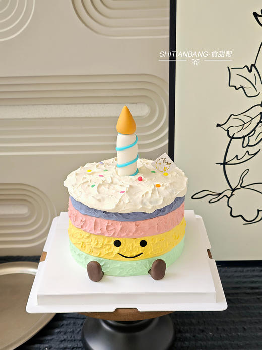 粗蜡烛人蛋糕（提早5小时预订） 商品图2