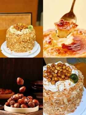 【🔥火爆全网】焦糖杏仁奶油烤布蕾 · 奶油蛋糕