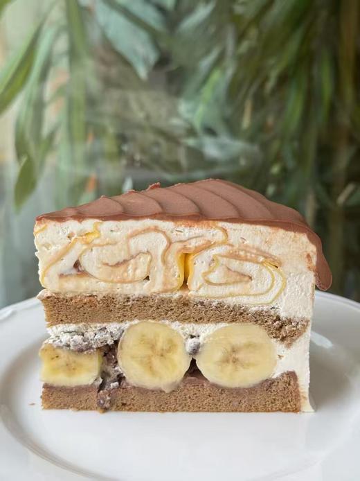 香蕉巧克力蛋糕（中午12点出货） 商品图0