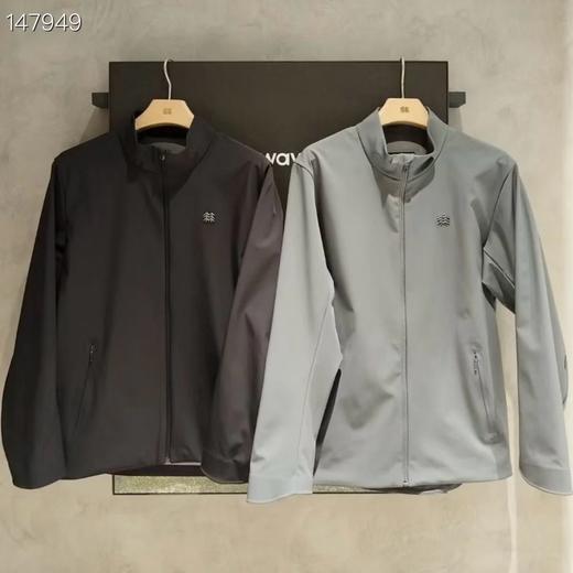 KL小树家男TECHSHELL 3L立领软壳夹克防泼水防风透湿外套 商品图0