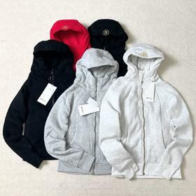 LL家Scuba 女士五色加绒拉链连帽衫丨LW4CGVS