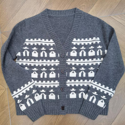 【预售7天】良木礼山羊绒开衫（Q2593301） 商品图0