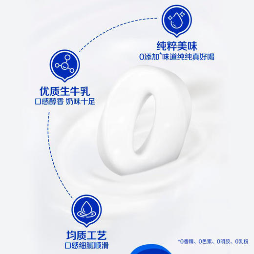 DH 纯甄0添加巴氏杀菌热处理原味风味酸奶利乐钻200g×10包（加长箱） 商品图1