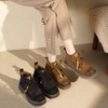 西村名物2025年冬季新款厚底防滑英伦风复古增高爆款马丁靴T25DS49511 商品缩略图5