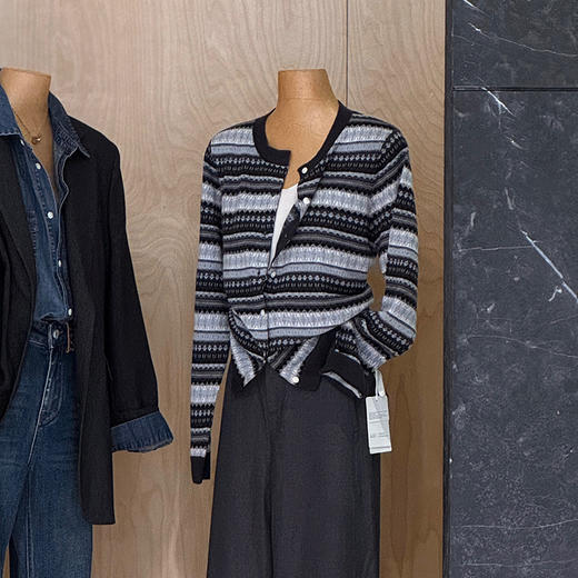 【预售7天】良木礼绵羊毛开衫(Q2592857) 商品图0