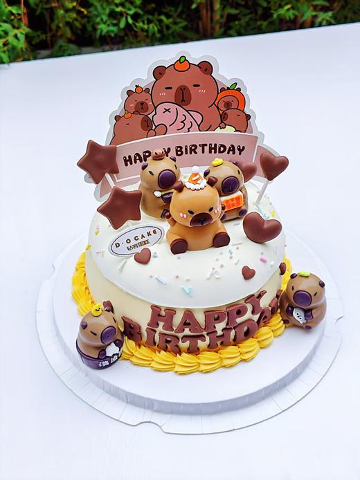 新品“卡皮巴拉蛋糕”提前8小时预定 商品图1