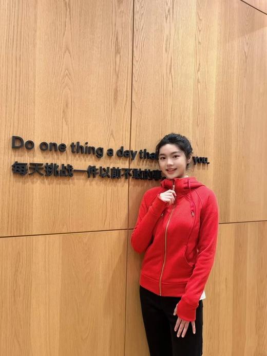 LL家Scuba 女士五色加绒拉链连帽衫丨LW4CGVS 商品图2