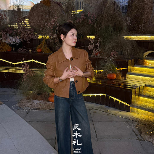 【部分现货】良木礼阔腿牛仔裤（常规版）（Q2592847） 商品图2