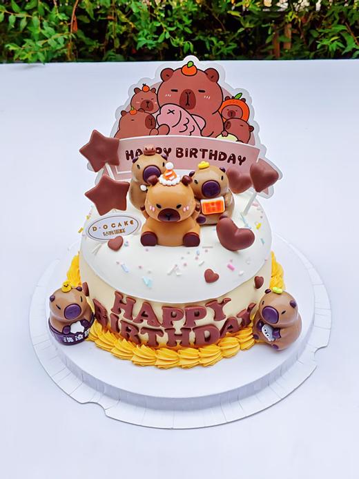 新品“卡皮巴拉蛋糕”提前8小时预定 商品图2