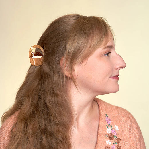 北京仓｜CouCou Suzette-Mushroom Basket-松露菌小篮 发抓［法国设计师］ 商品图1