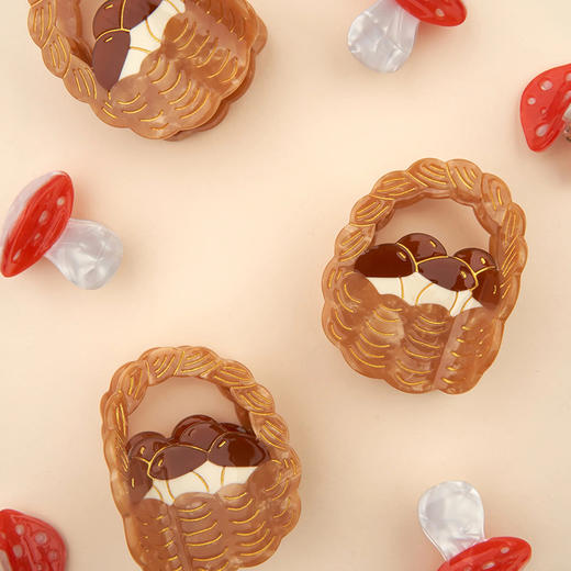 北京仓｜CouCou Suzette-Mushroom Basket-松露菌小篮 发抓［法国设计师］ 商品图6