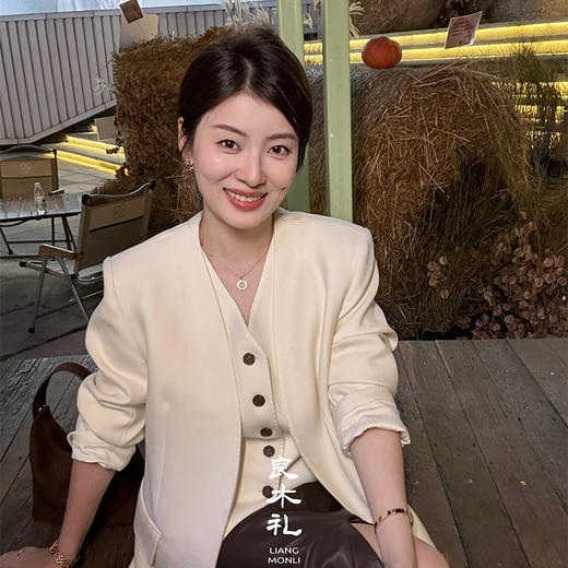 【部分现货】良木礼绵羊毛西装外套（Q259201） 商品图7