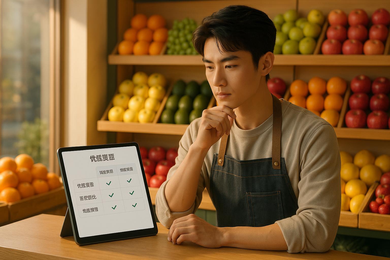 水果店進(jìn)貨渠道怎么選？高效采購技巧與防坑方法