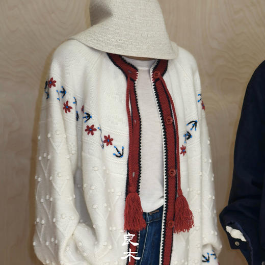 【预售7天】良木礼山羊绒绣花开衫（Q2593305） 商品图1