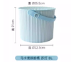 马卡龙炫彩桶 B 苏打蓝色 8L 商品缩略图0