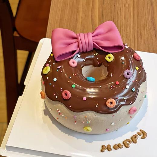 【甜甜圈】ins风儿童生日蛋糕 商品图0