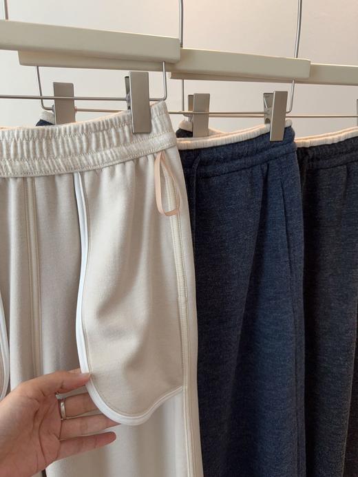 兔毛绒感椰奶绒绒裤  秋冬万能穿搭阔腿裤 商品图6